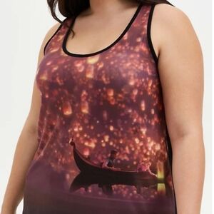 Torrid Disney Tangled Lantern Tank top L